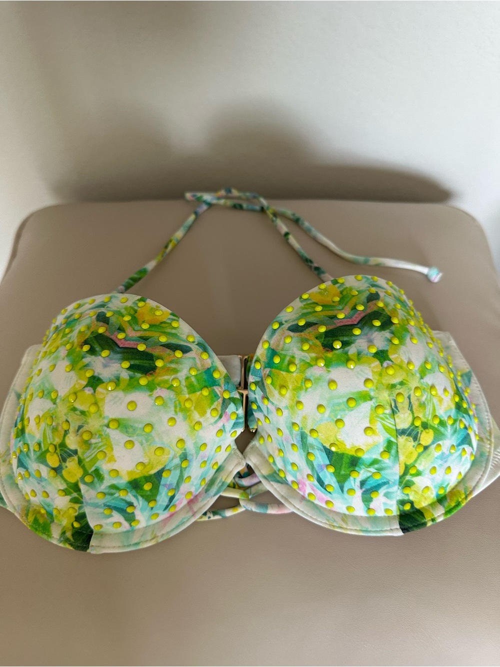 Victoria Secret Push Up Bikini Top Size 32D